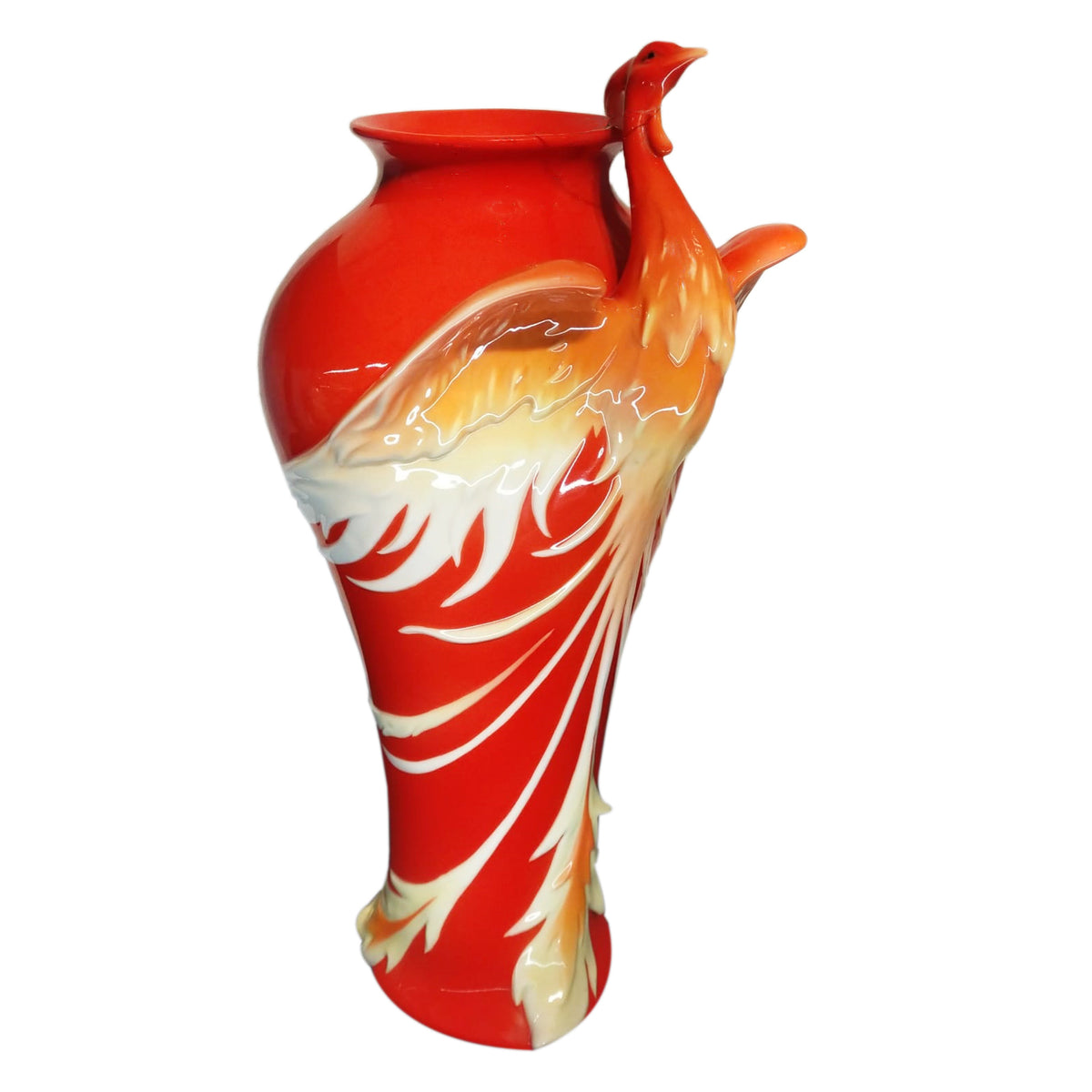 PHOENIX SEASONS WITH WOODEN VASE HOME DECOR
