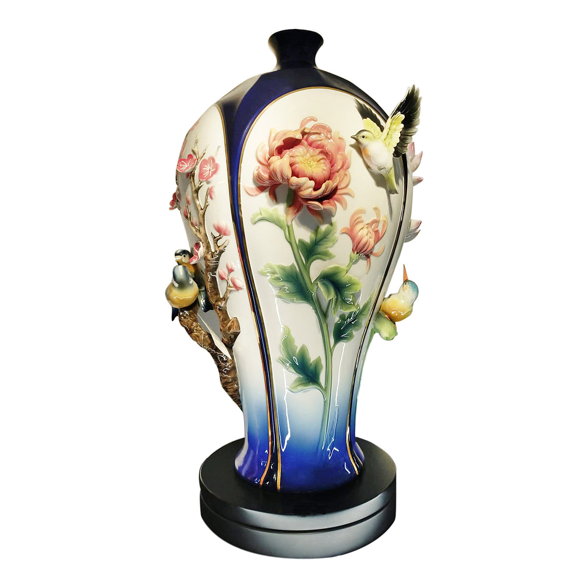 FOUR SEASONS FLOWERS AND BIRDS OFFOUR SEASONS VASE HOME DECOR
