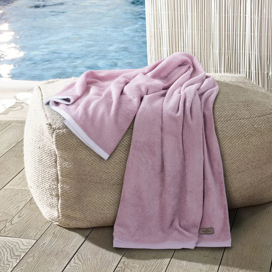 BAMBOO ORCHID BATH TOWEL