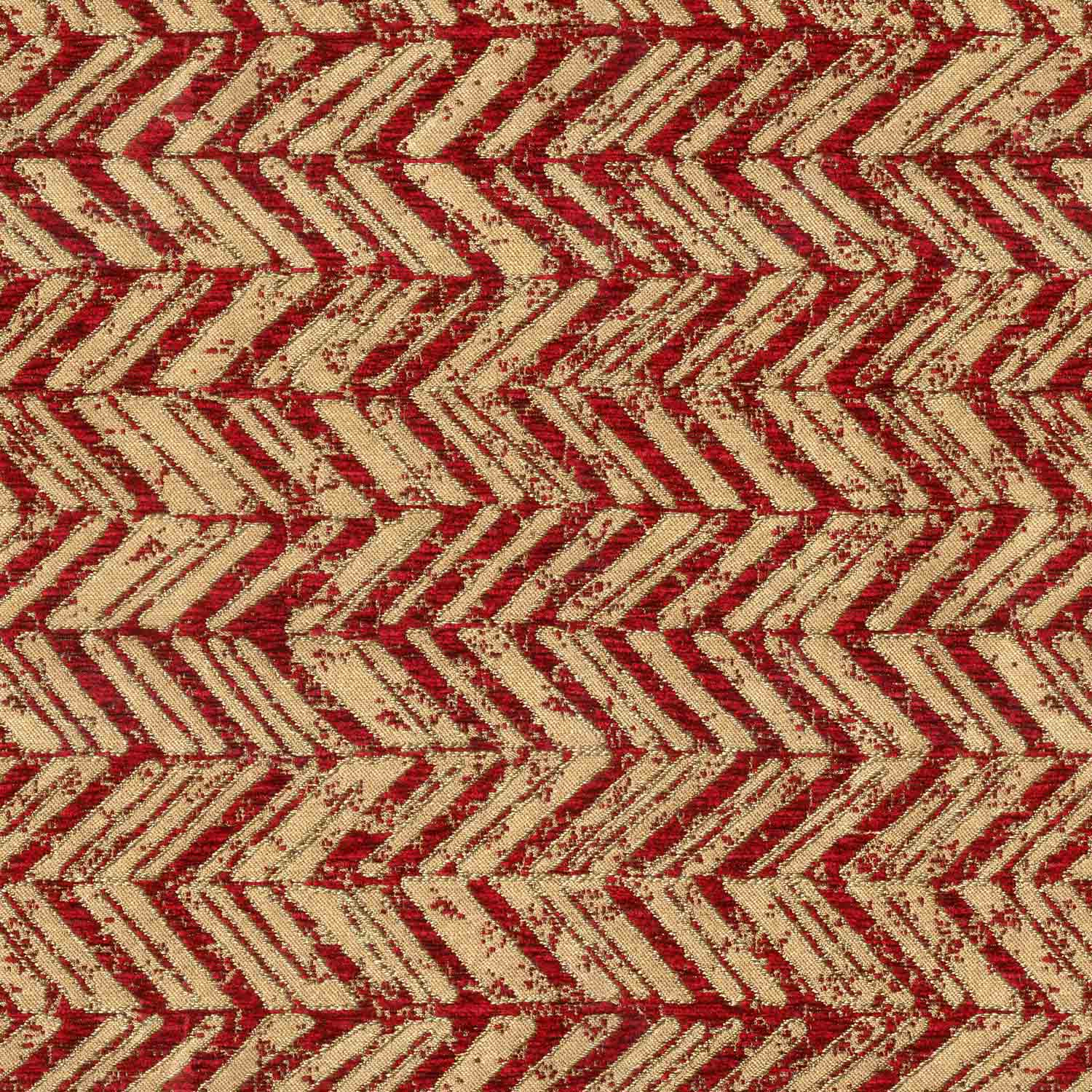 UL RED ABSTRACT SOFA FABRIC