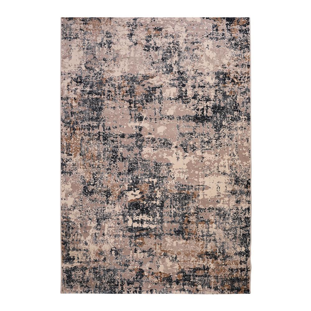 ANTHENS BROWN & BLACK CONTEMPORARY CARPET