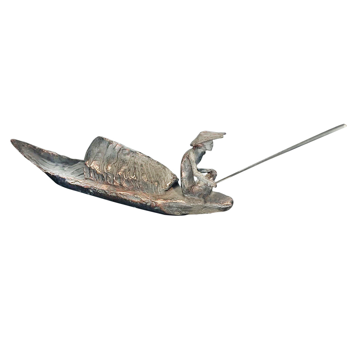FISHERMAN BOAT BROWN HOME DECOR
