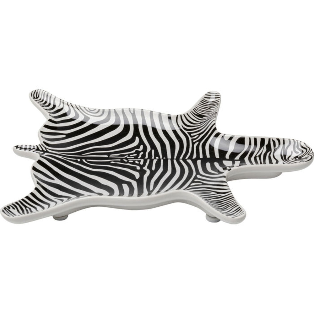 BOWL ZEBRA 21 X 15CM HOME DECOR