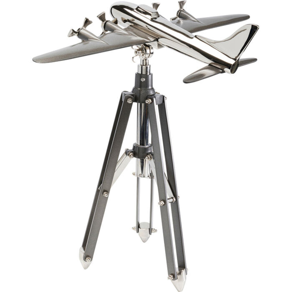 PLANE TRIPOD 54CM HOME DECOR
