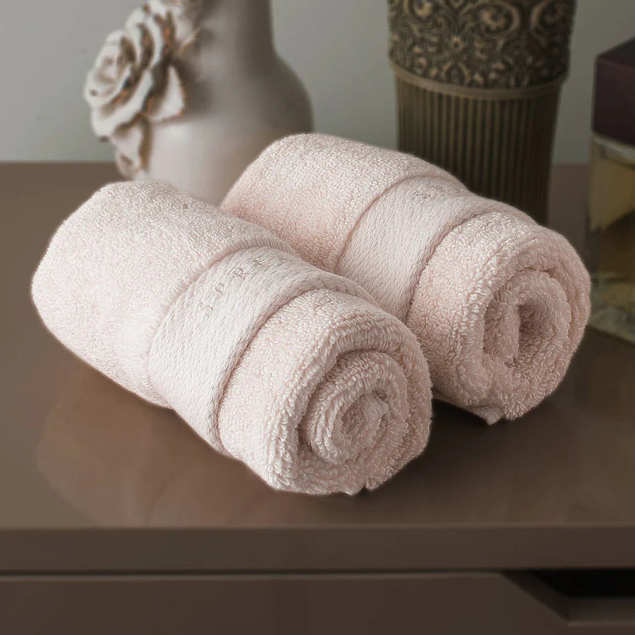RESORT ASH ROSE LUXURY 2PC FACE TOWEL