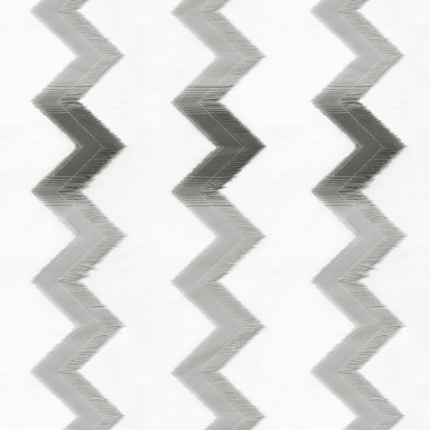 J BLACK & WHITE ZIGZAG SHEER FABRIC