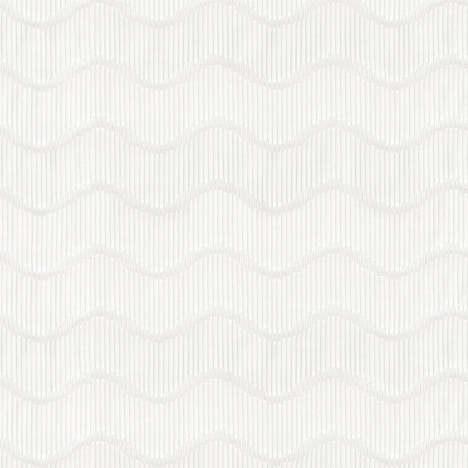 9923 WAVE WHITE SHEER FABRIC
