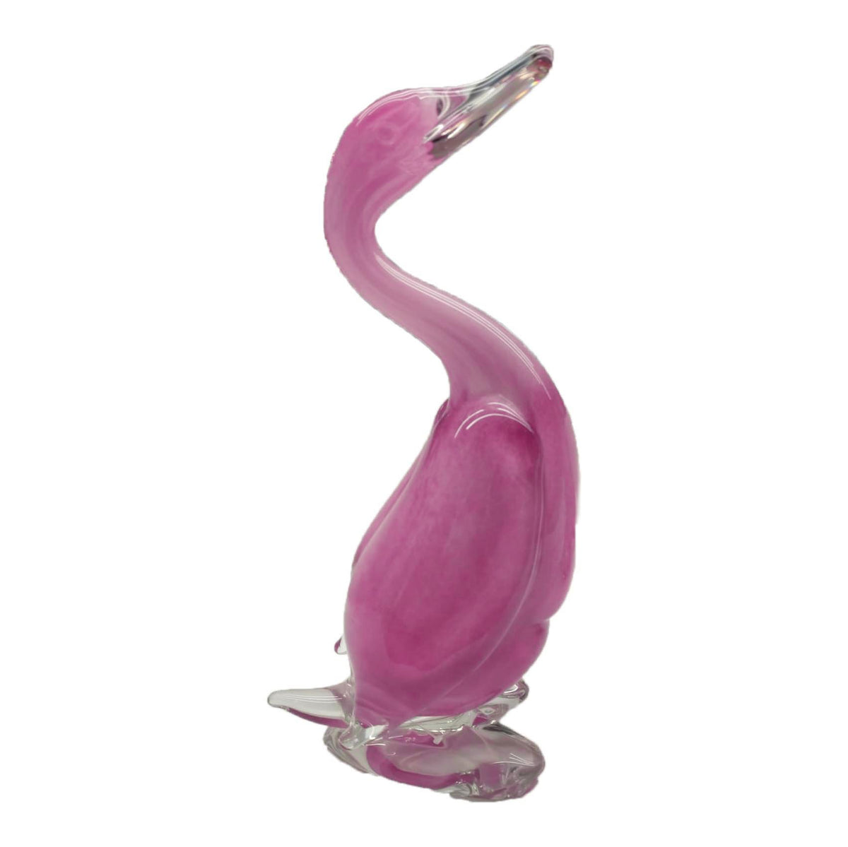 PINK DUCK LOOK UP HOME DECOR