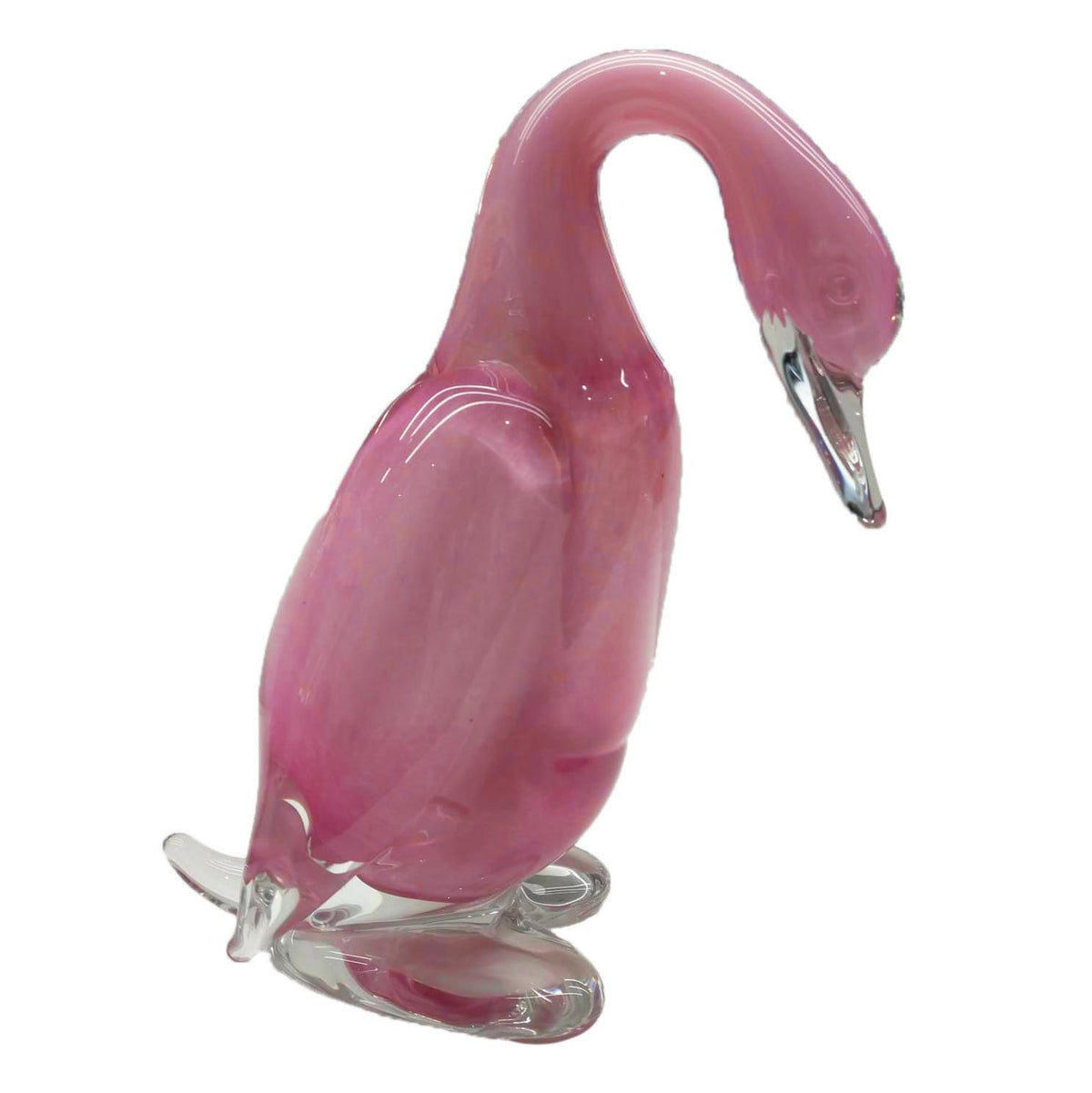 PINK DUCK LOOK DOWN HOME DECOR