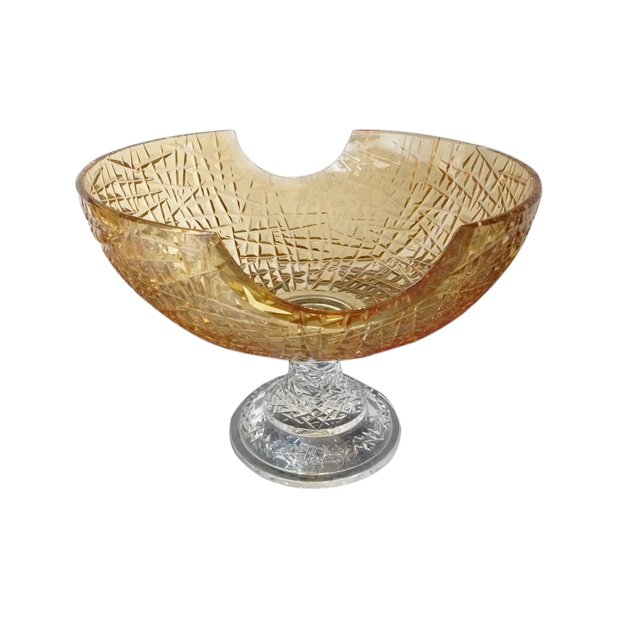 FANTASY AMBER CENTREPIECE GIANT HOME DECOR