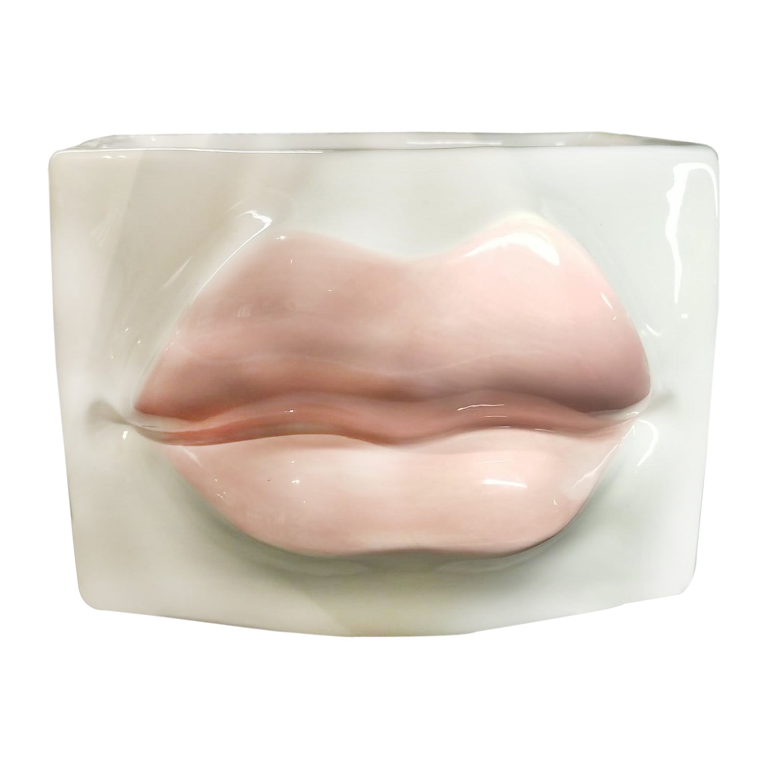 QUADRA LABBRA CERAMIC ROSE LIPS HOME DECOR