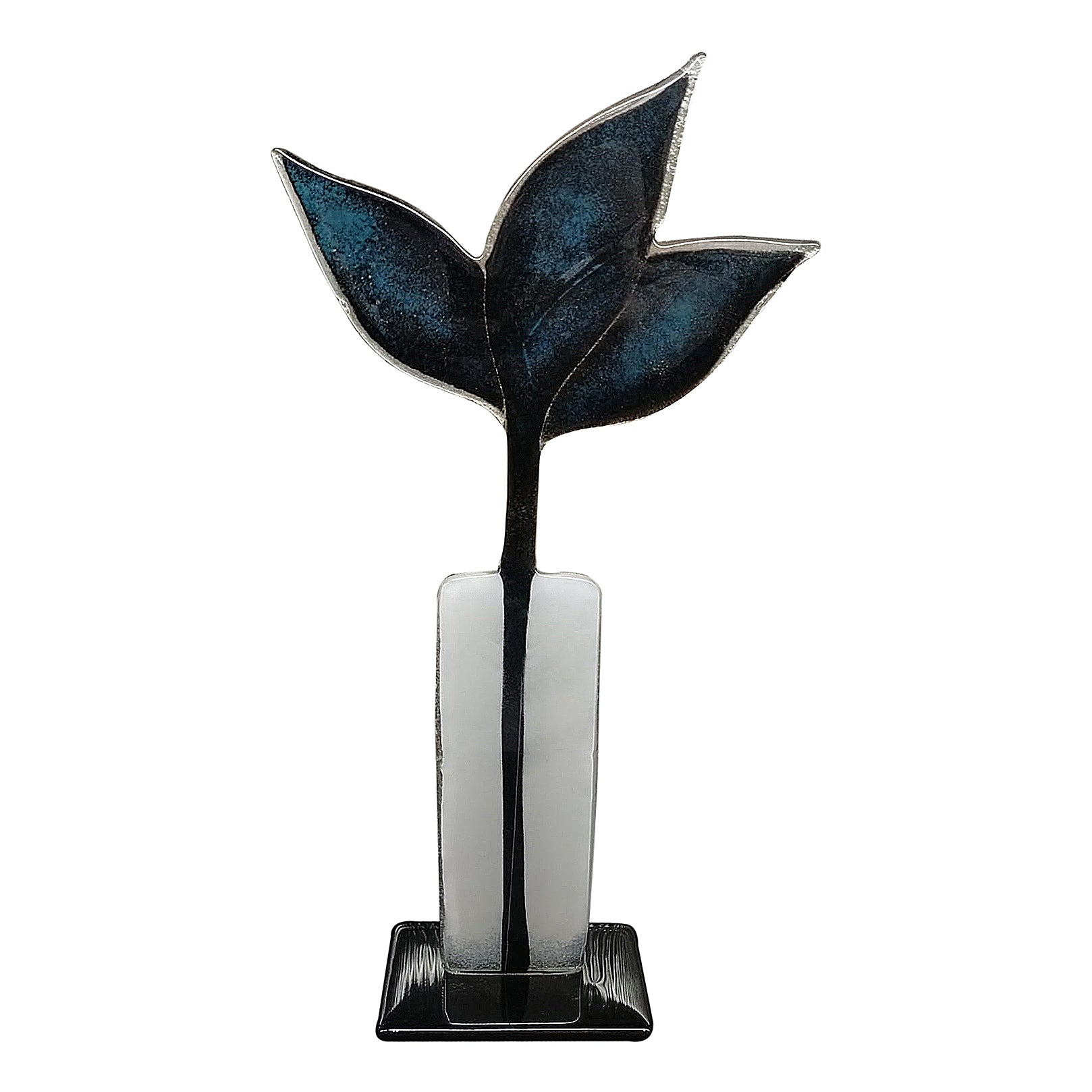 STANDING BLUE MEADOW FLOWER 50CM HOME DECOR