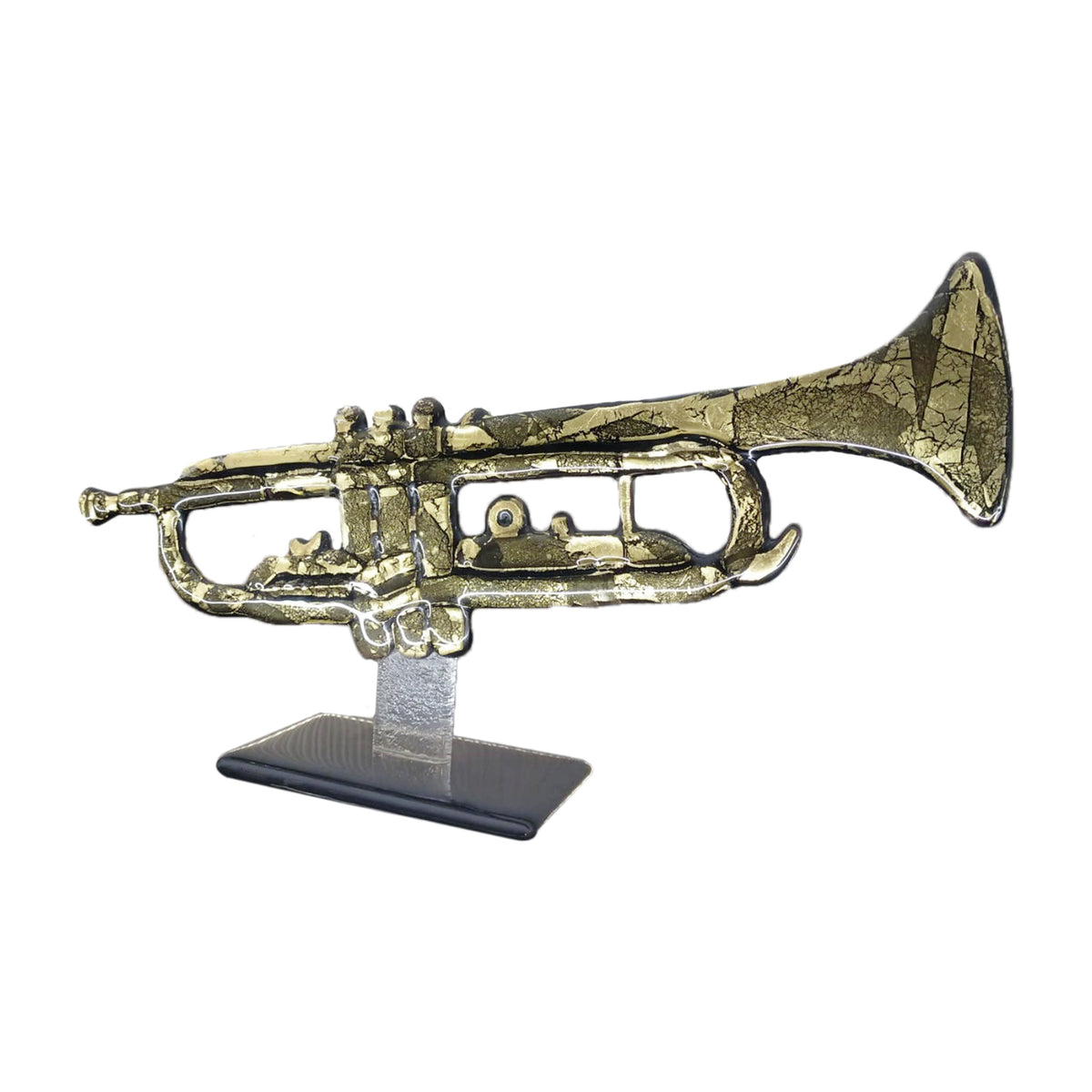 TRUMPET GOLD ART HOME DECOR