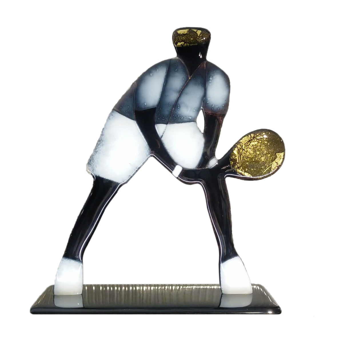 TENNIS PLAYER ART STATUE HOME DECOR