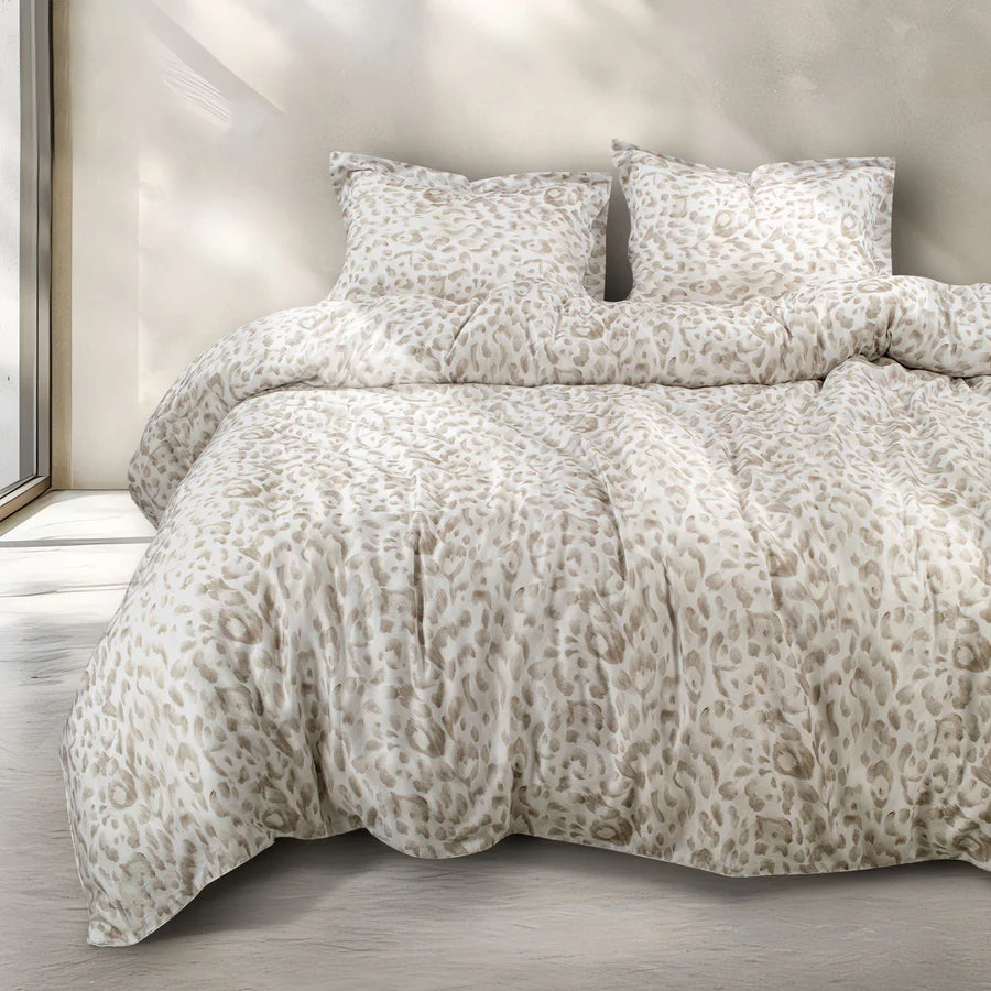 MADE FROM GREEN 550 TC COTTON WHITE MODERN DOUBLE BEDSHEET