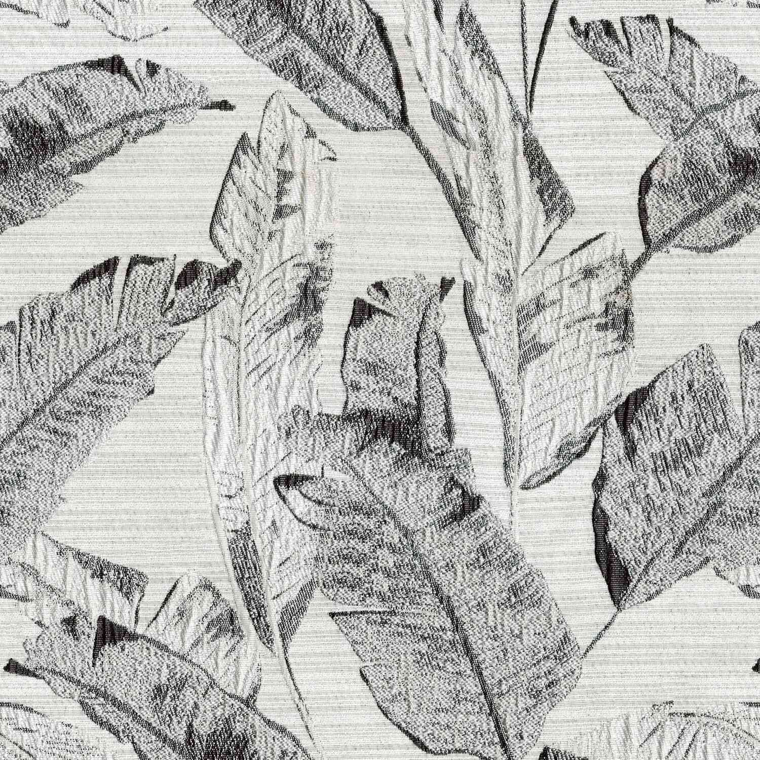 PEACOCK OFFWHITE FLORAL CURTAIN FABRIC