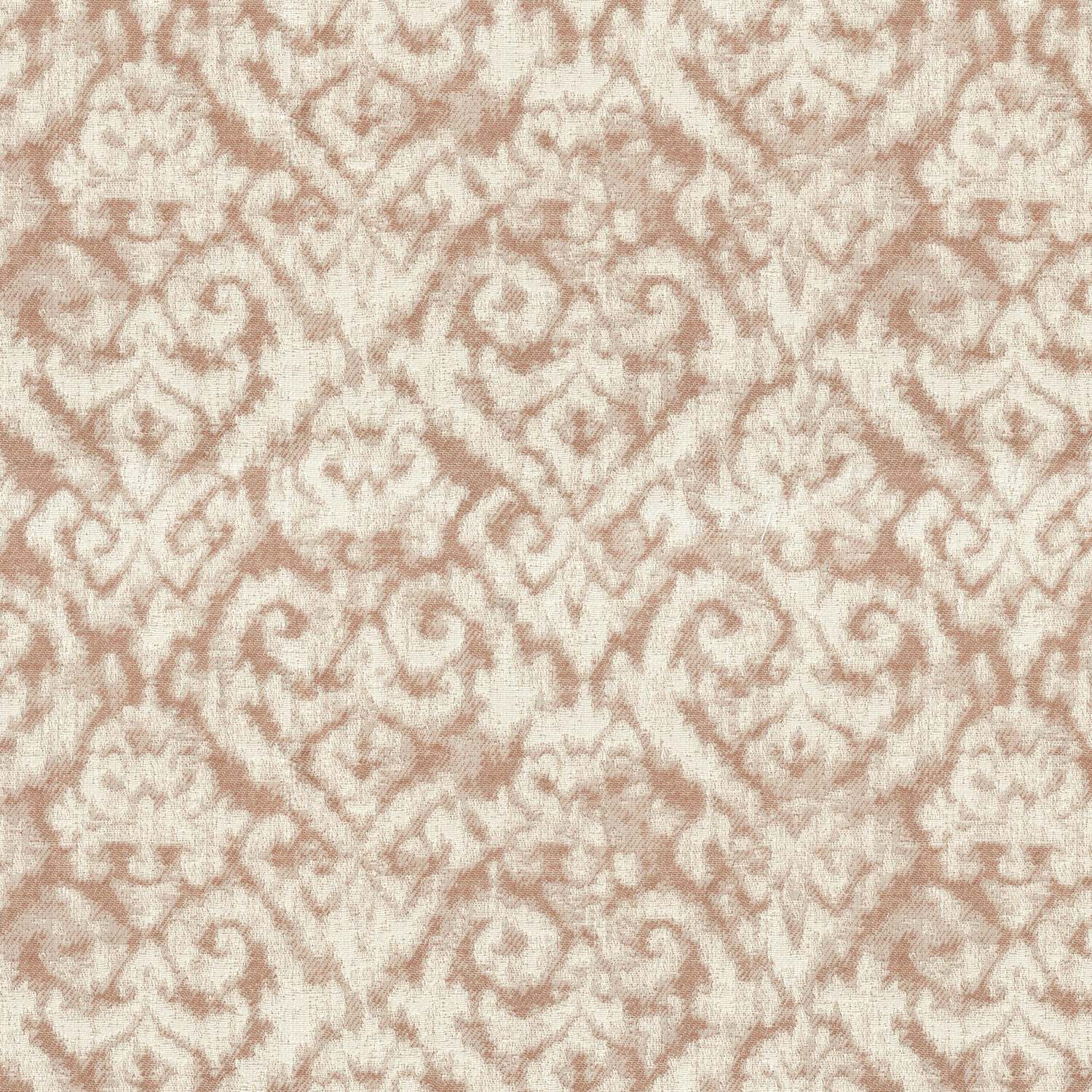 CALTON ORANGE MODERN CURTAIN FABRIC