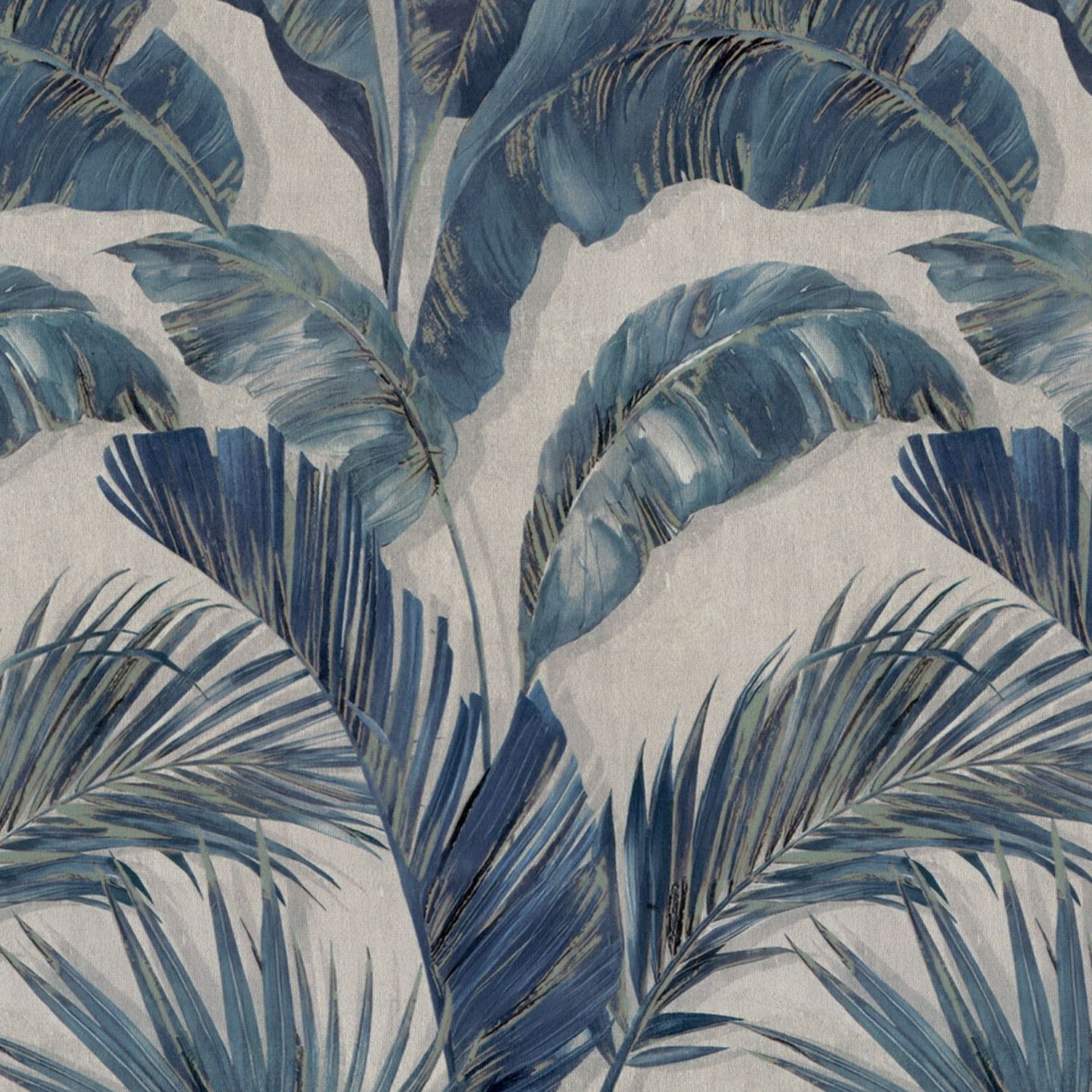 OLIVIA PURPLE LEAFS SOFA FABRIC