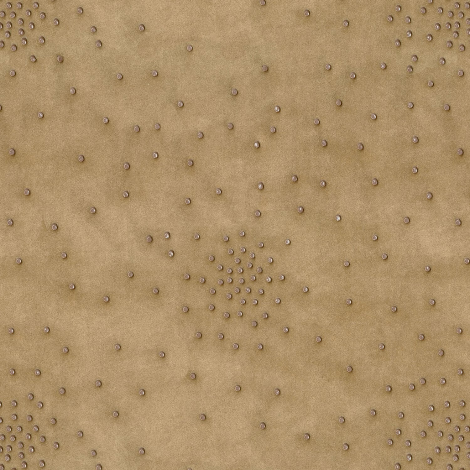 JOSEPH BROWN VELVET DOT CURTAIN FABRIC