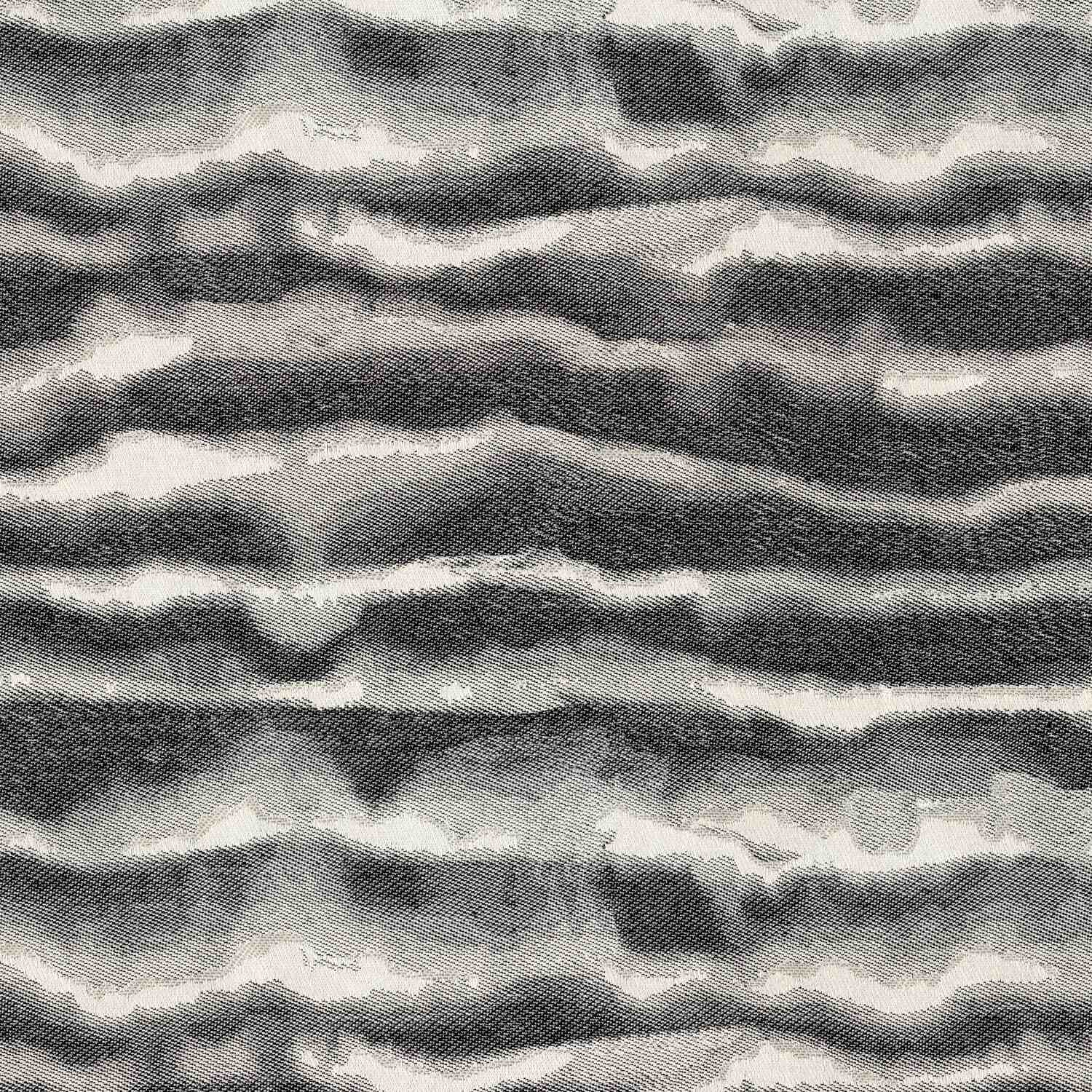 D BLACK MODERN CURTAIN FABRIC