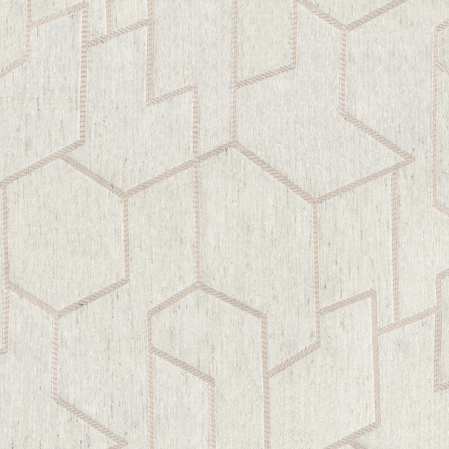 D BEIGE MODERN CURTAIN FABRIC