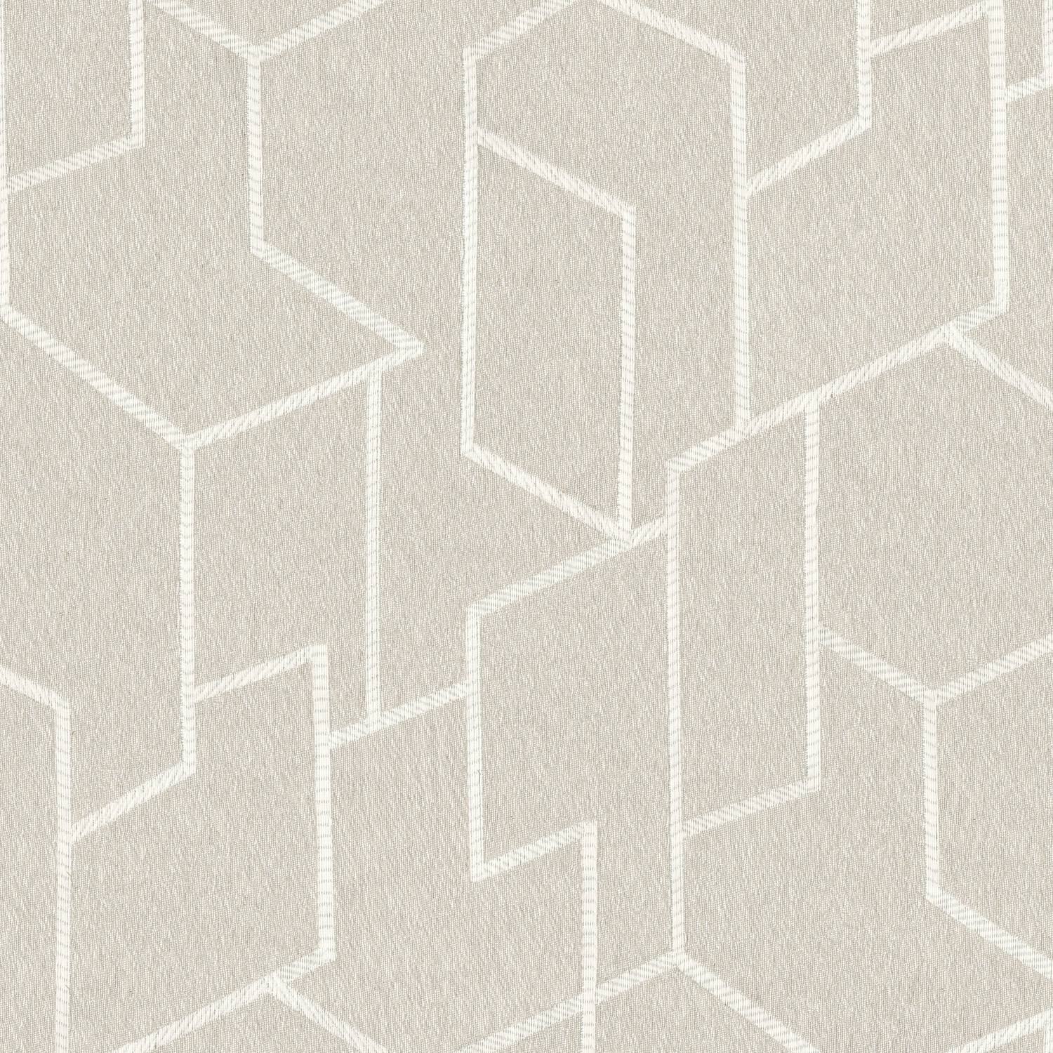 D LIGHT BEIGE MODERN CURTAIN FABRIC
