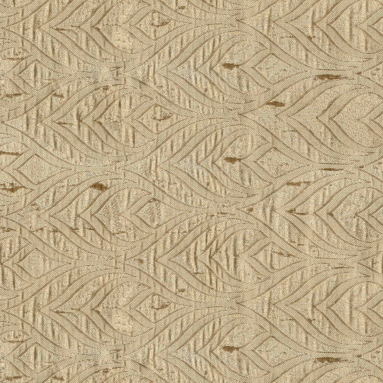 ARDEN BROWN LEAFS CURTAIN FABRIC