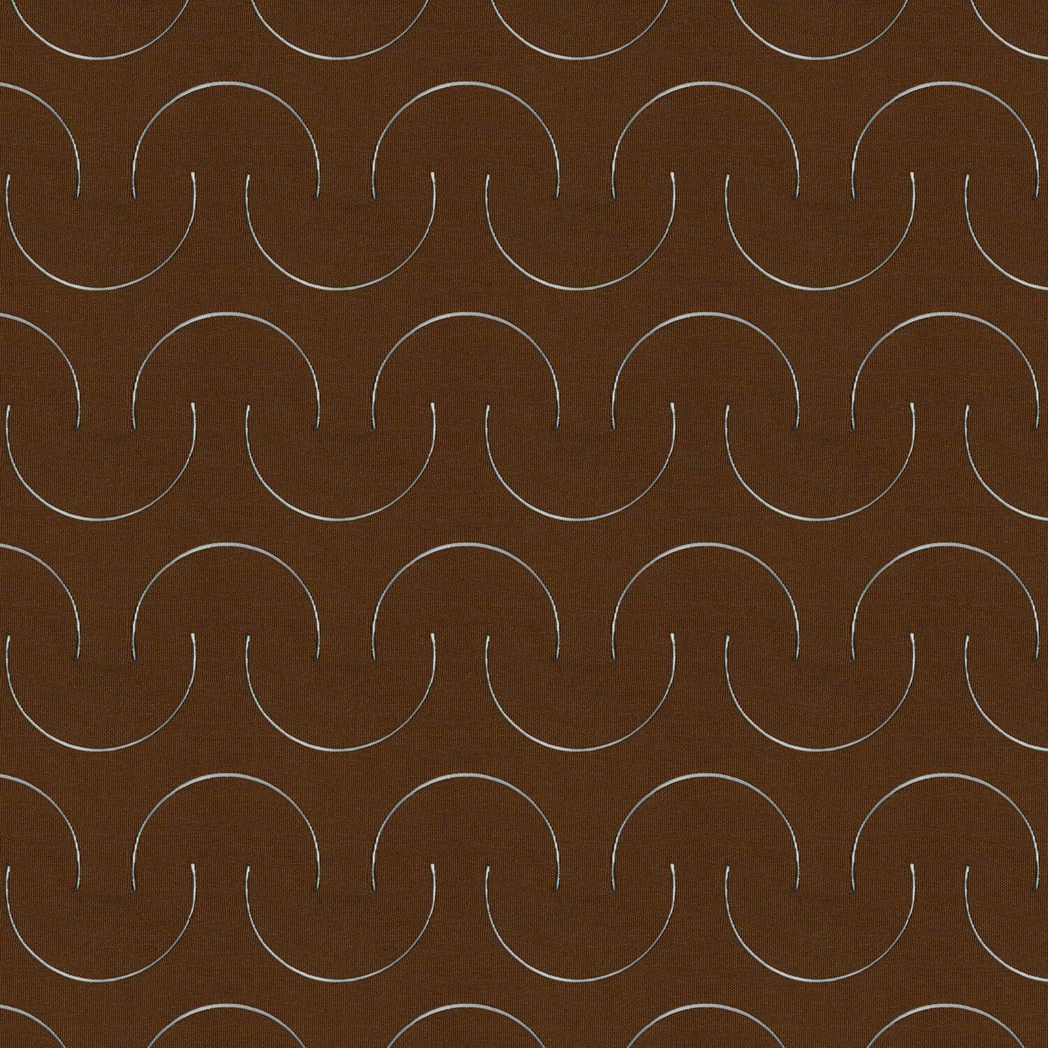 LZ BROWN MODERN CURTAIN FABRIC