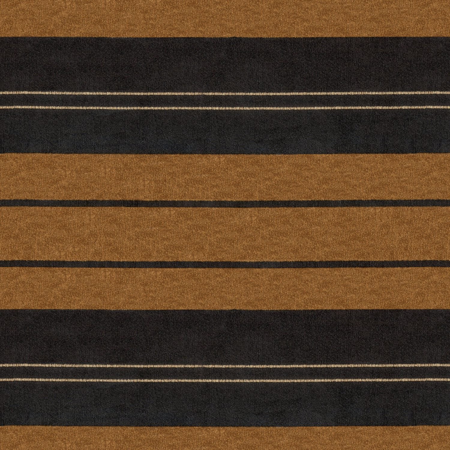 POLIN BROWN STRIPED SOFA FABRIC