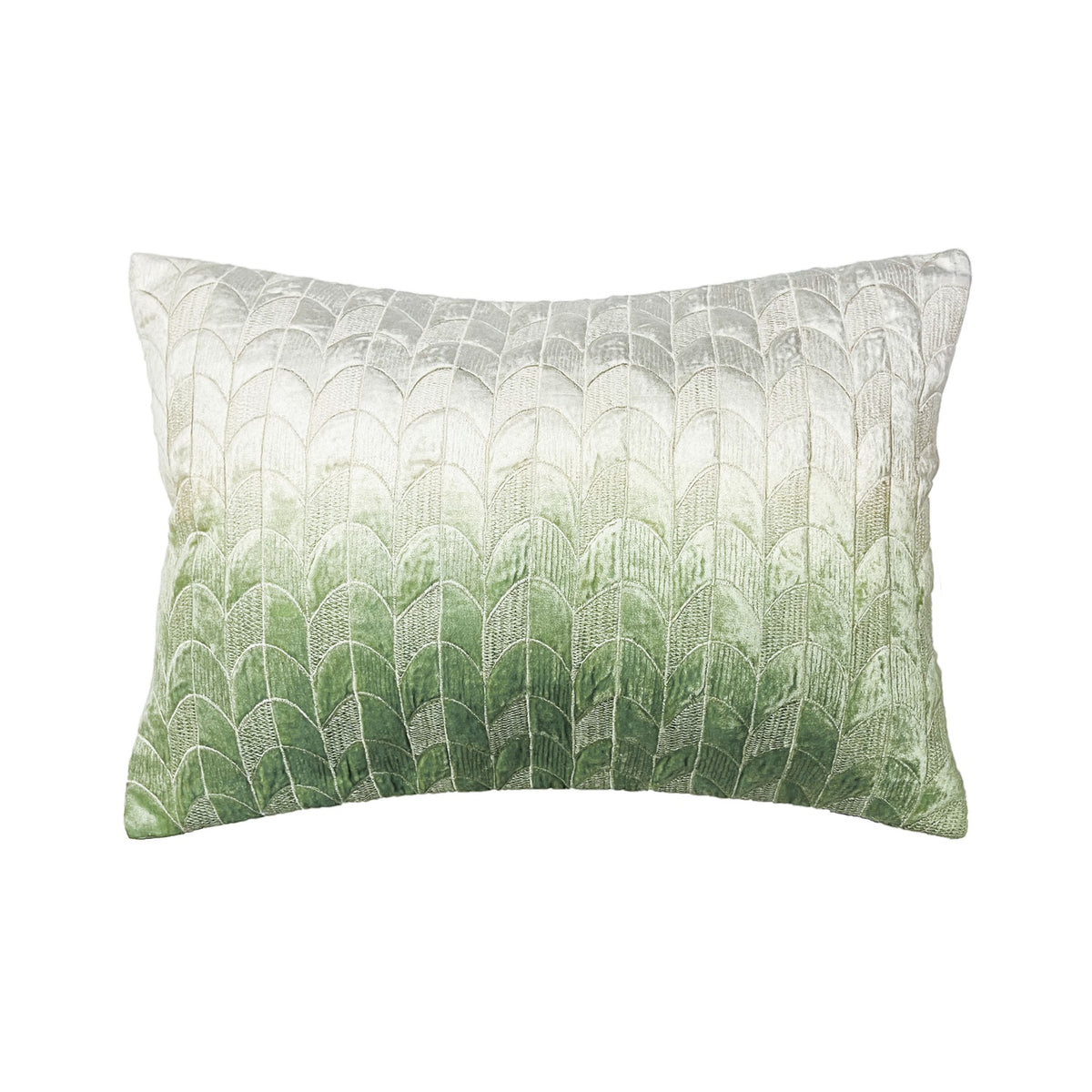 TR GREEN VELVET CUSHION COVER