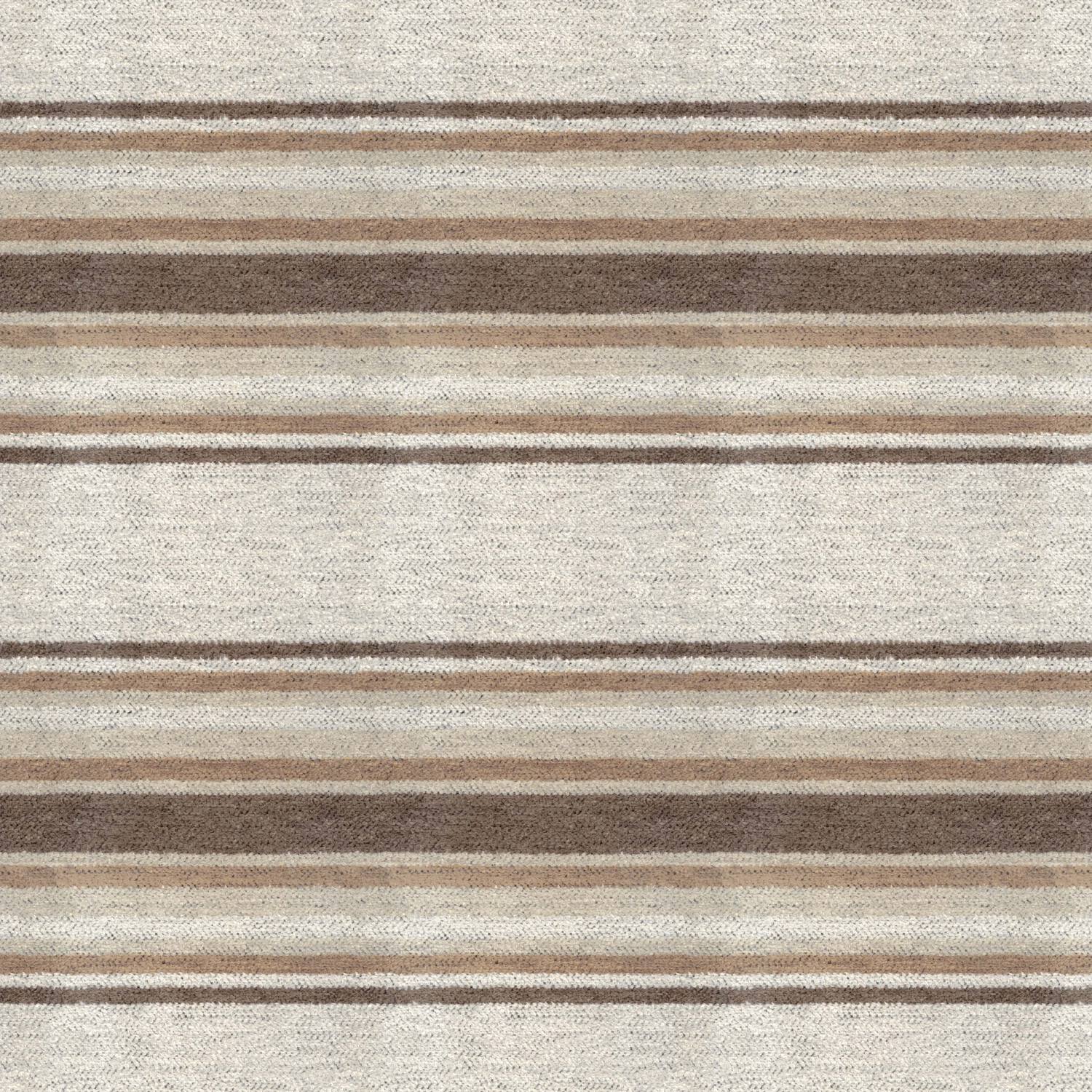 FSTV BROWN STRIPED SOFA FABRIC