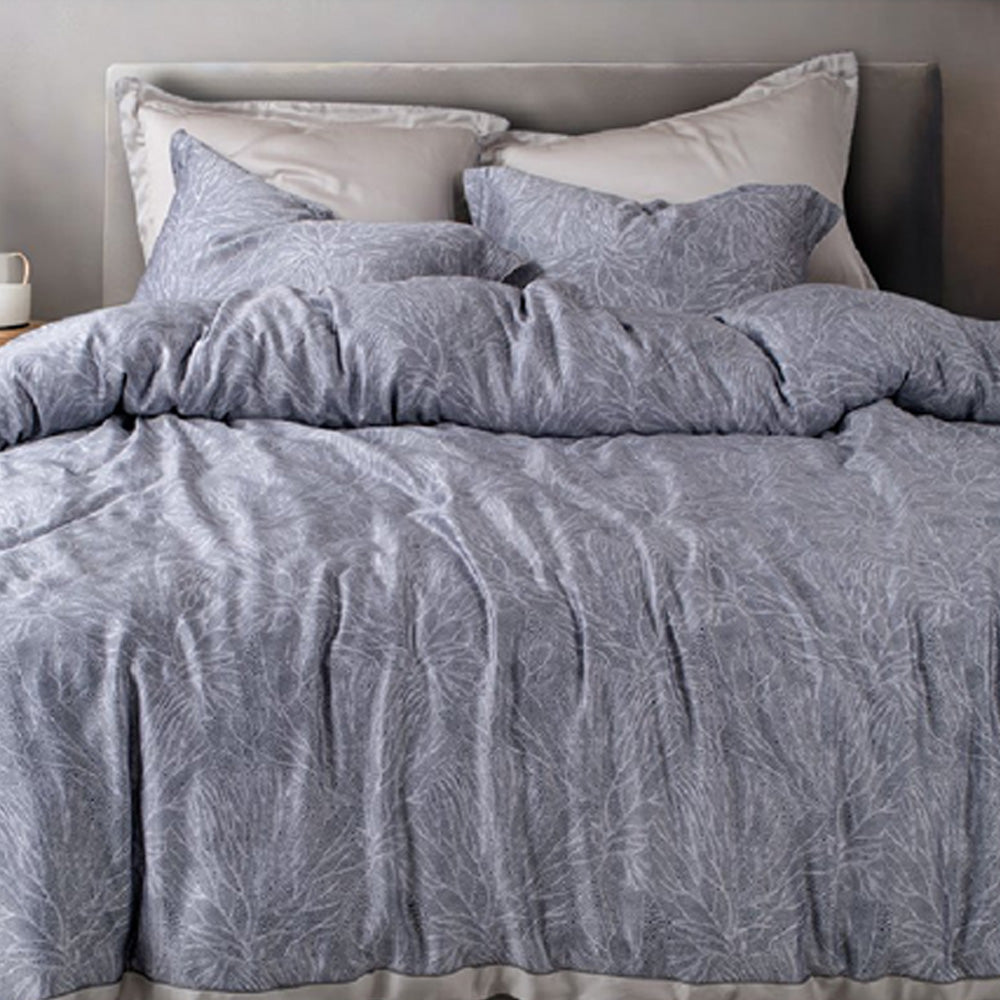 TENCEL VOILET MODERN DOUBLE BEDSHEET