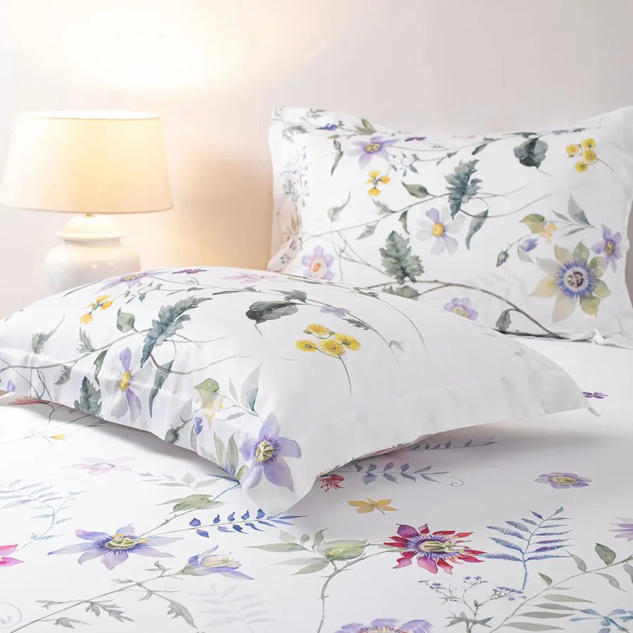 MICROMODAL BLOSSOM FLORAL DOUBLE BEDSHEET