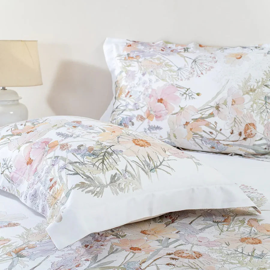MICROMODAL BOUQUET FLORAL DOUBLE BEDSHEET