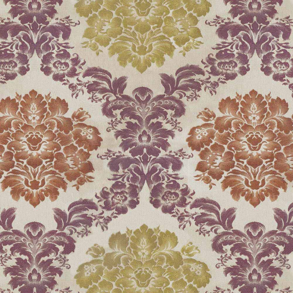 SYMPHONY CARMEN CITRUS FLORAL CURTAIN FABRIC