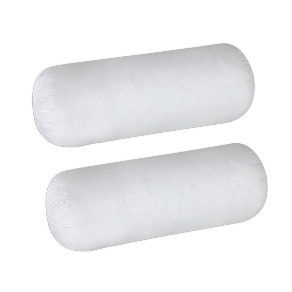 JS POLY WHITE BOLSTER ( 30 X 30 CMS)