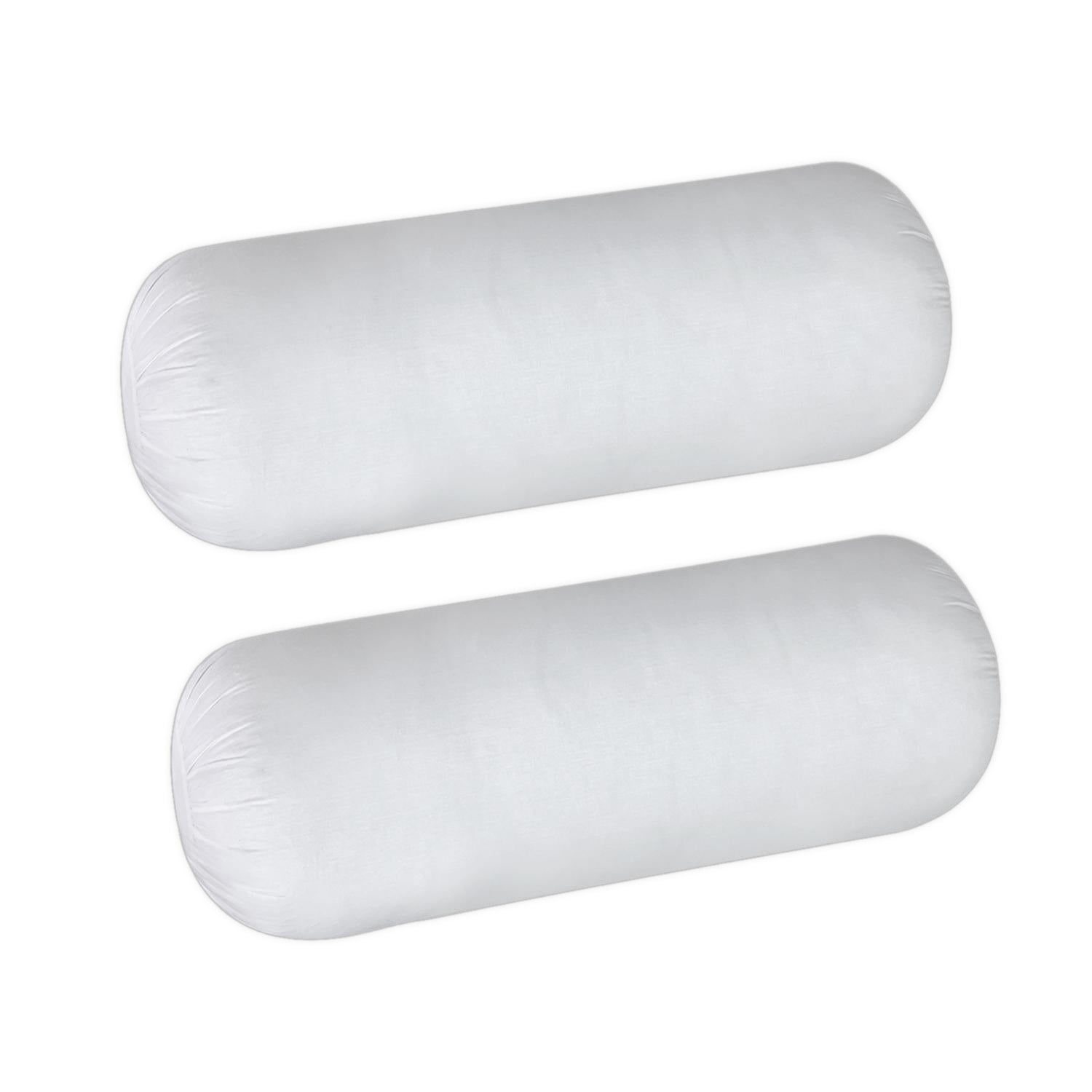 JS POLY WHITE BOLSTER ( 30 X 30 CMS)