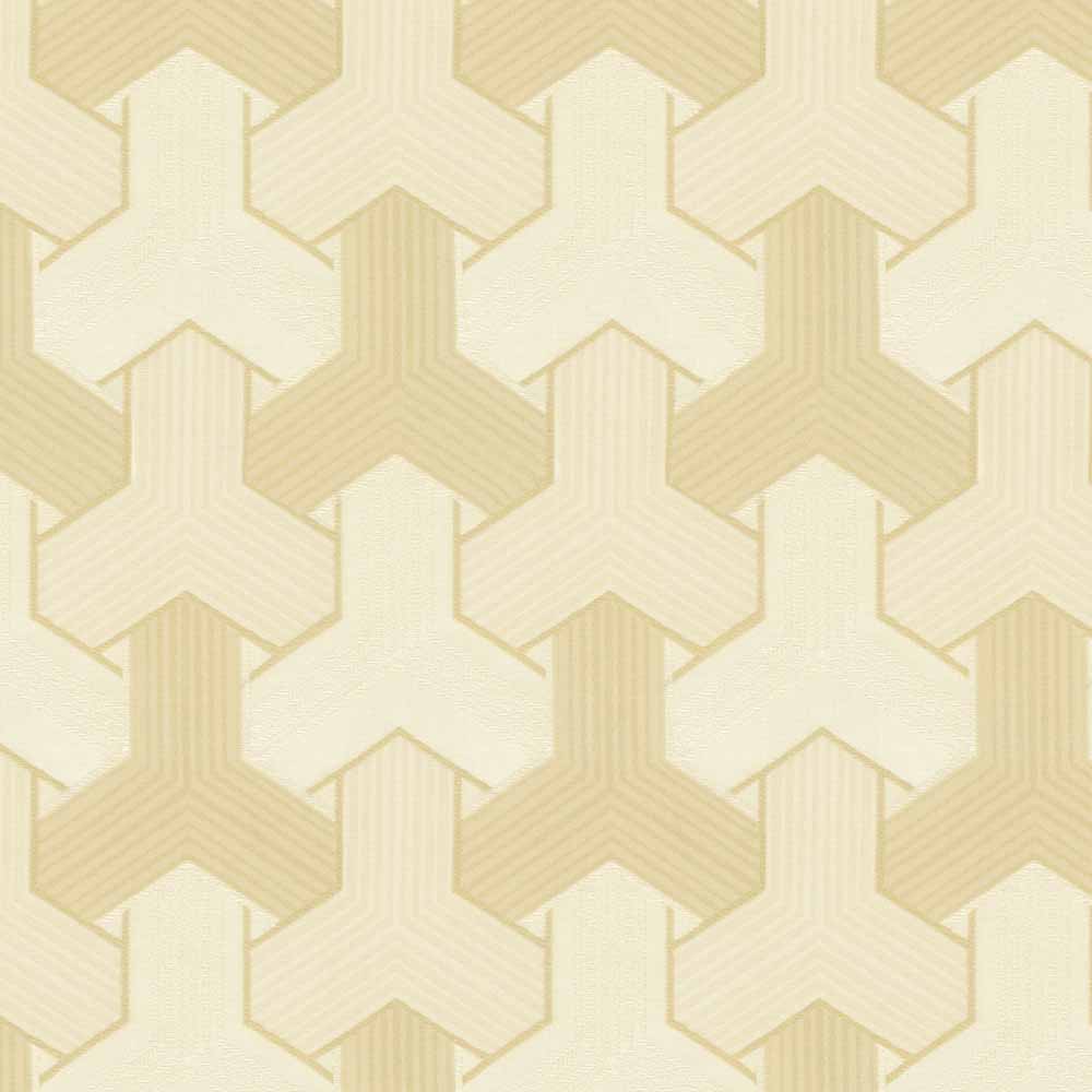 BENTLEY CREAM ABSTRACT CURTAIN FABRIC