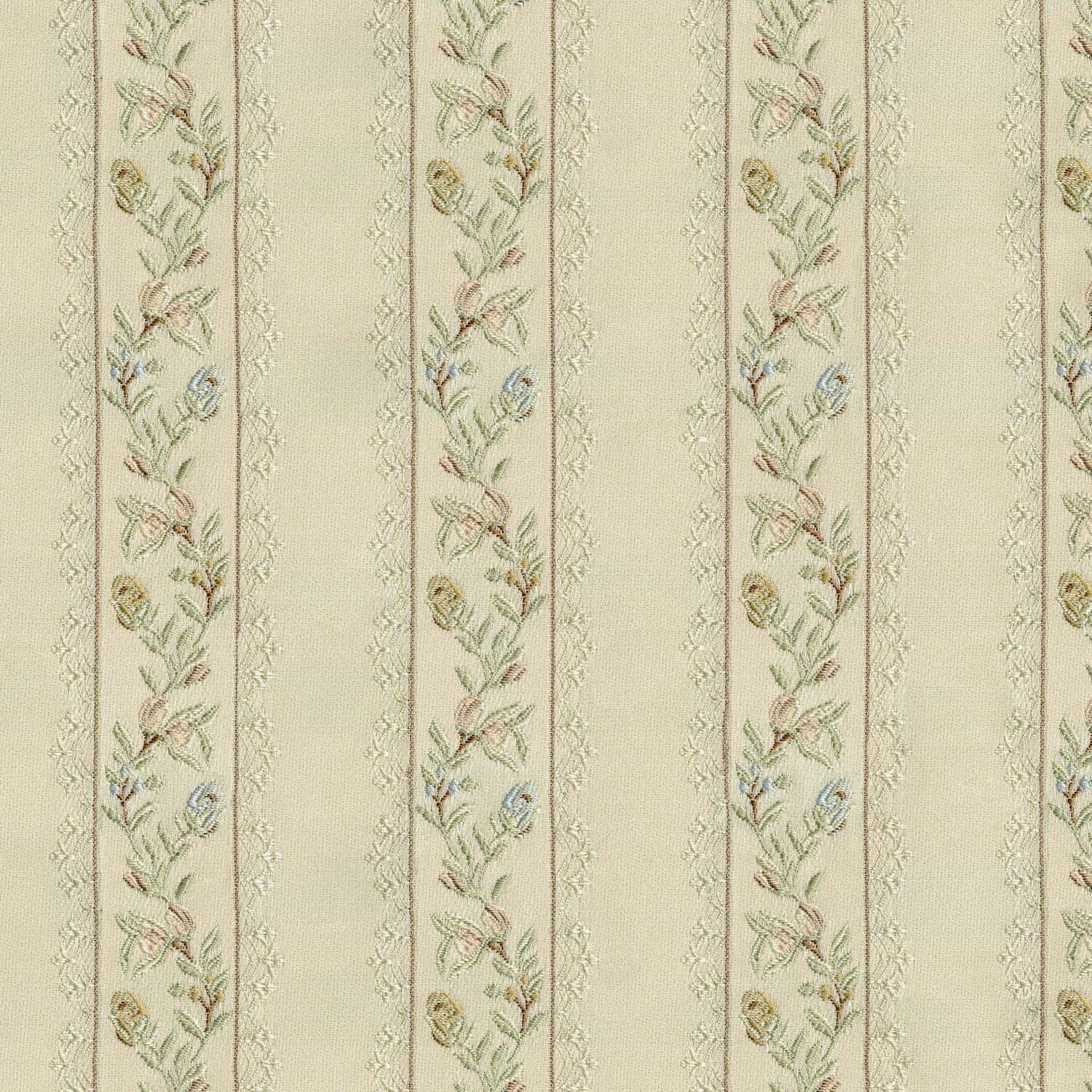 VENIZA STRIPES GRN SOFA FABRIC