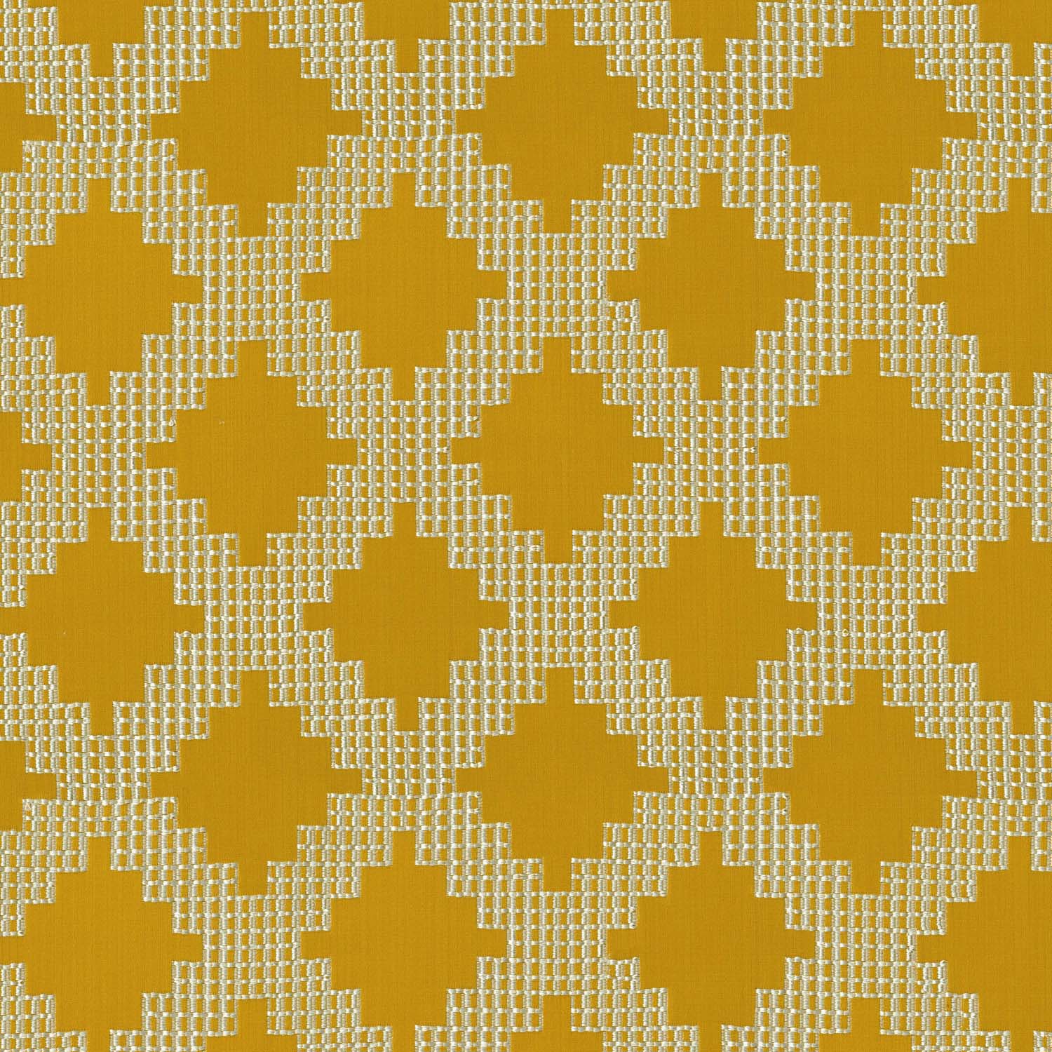 REVE MUSTARD CURTAIN FABRIC