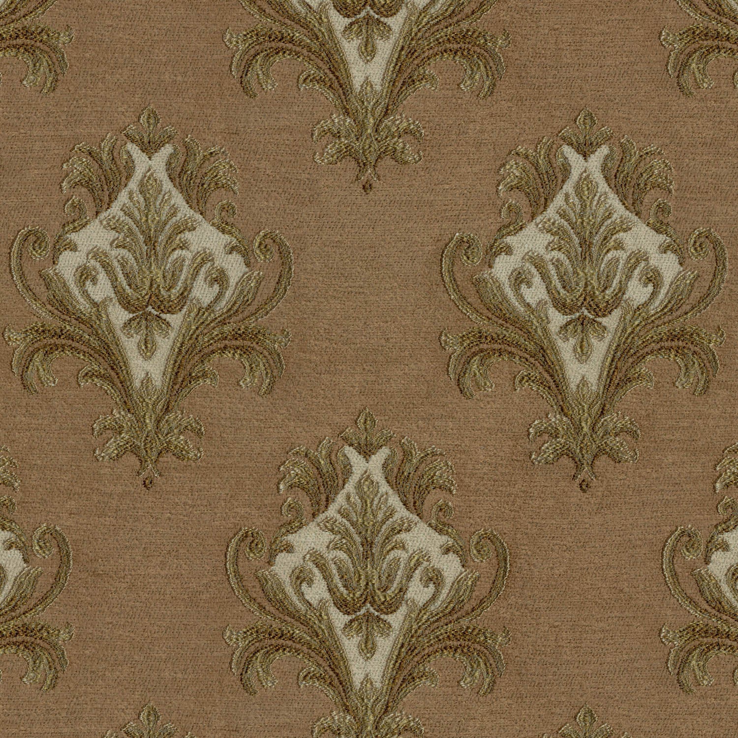 FSTV COM1 BROWN MODERN SOFA FABRIC