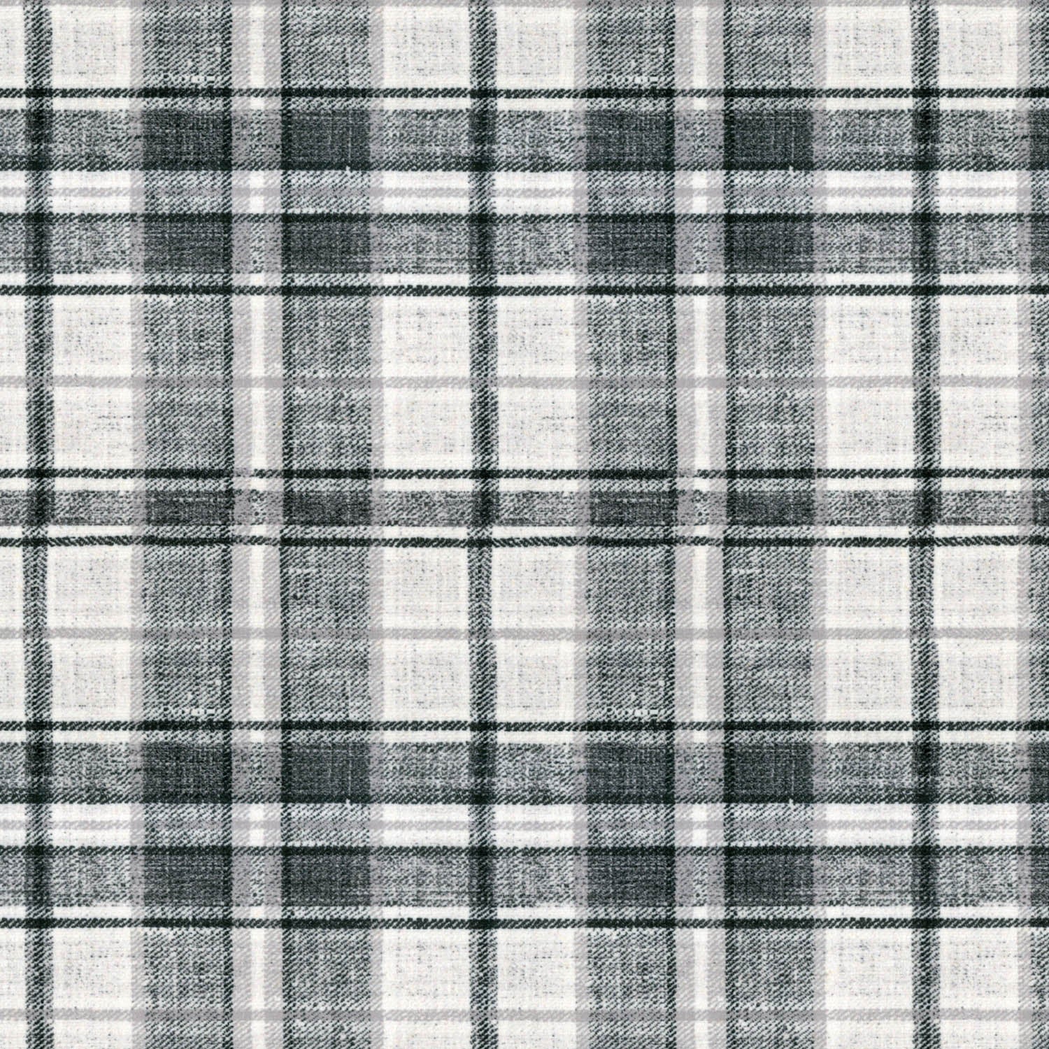 D BLACK CHECK VELVET SOFA FABRIC