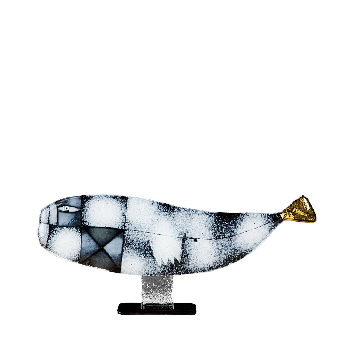 HABRAT STANDING WHALE 17 HOME DECORATIVE ITEM