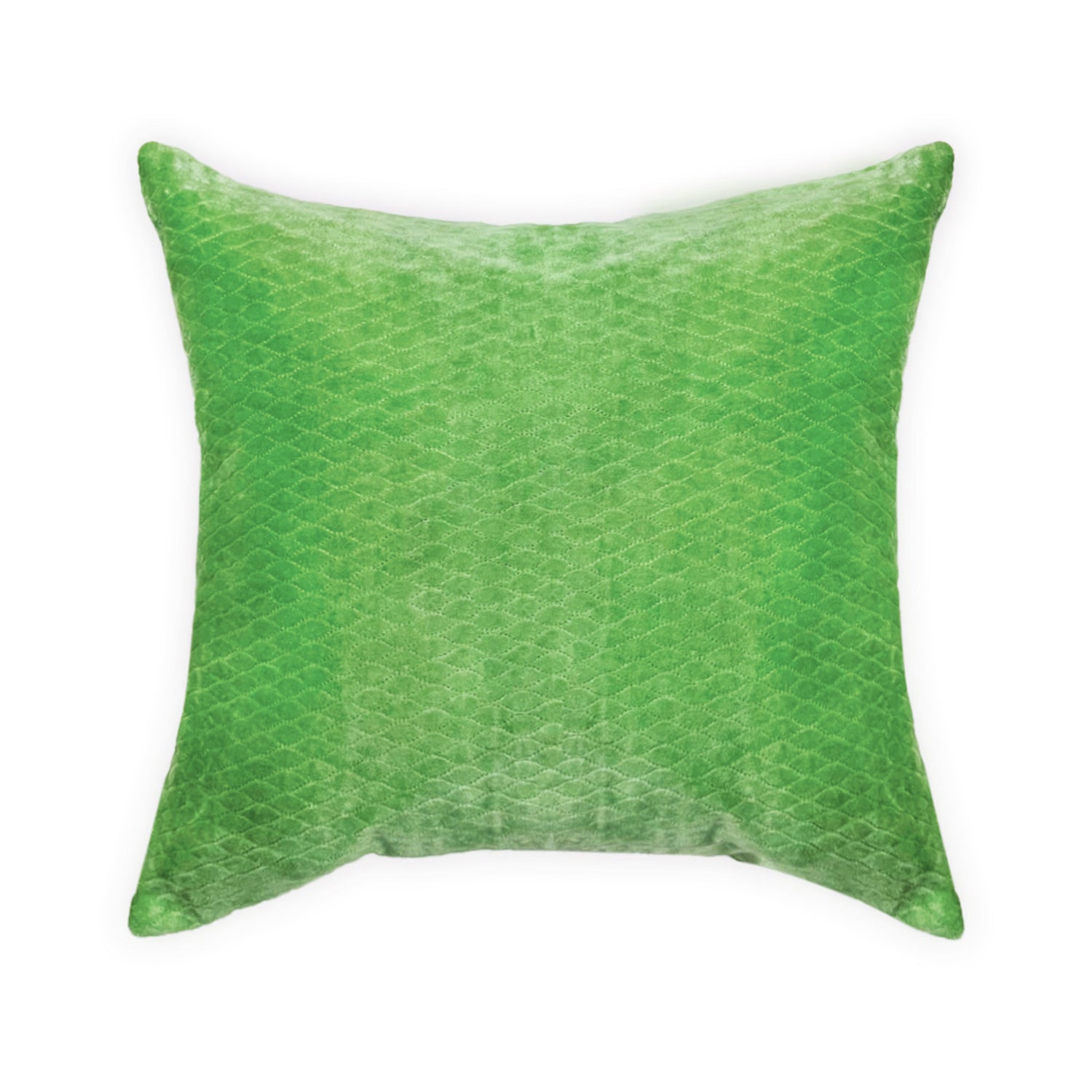 GRASS GREEN TEXTURE VELVET CUSHION COVER (40X40CMS)