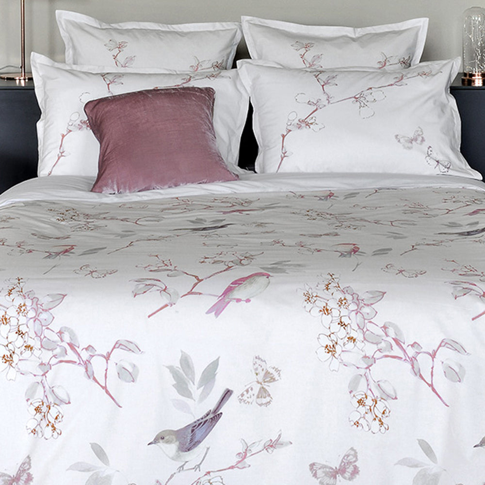 JULIE LAVARIERE POESIE 5PC SET KING SIZE BEDSHEET