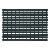 BLACK PVC ANTI SKID SHOWER MAT