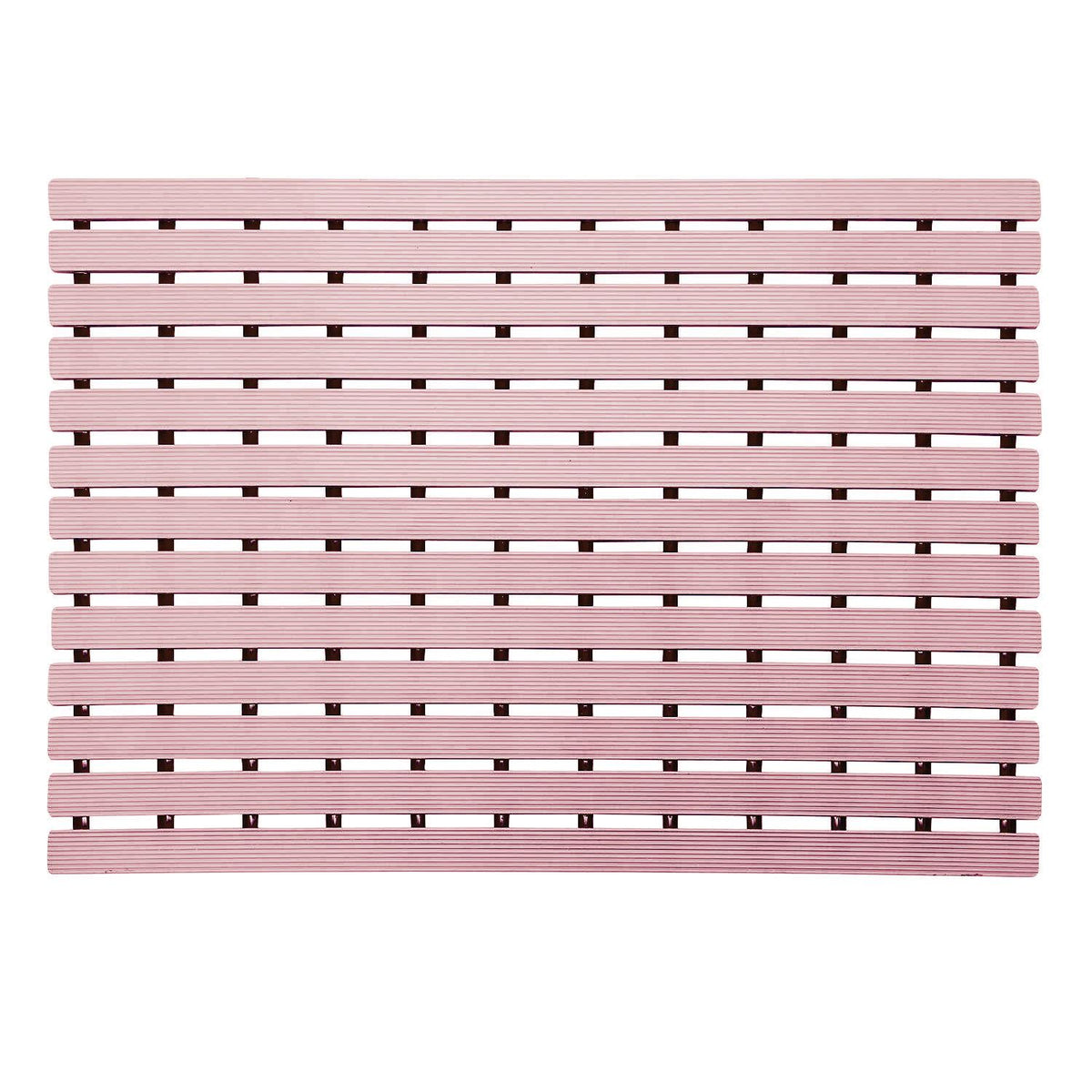 KW CLEAR ROSE PVC SHOWERMAT