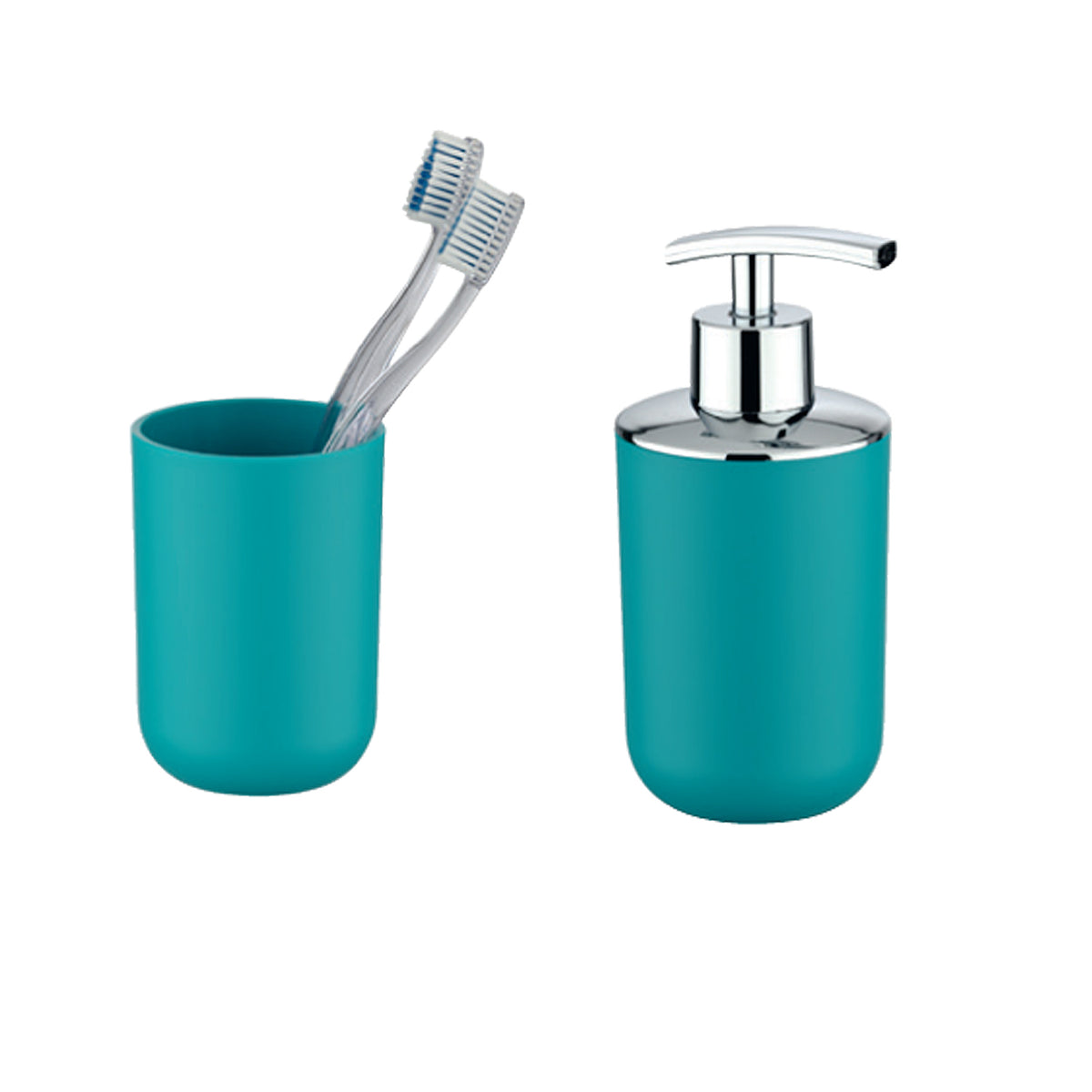 PREMIUM BRASIL PETROL 2 PCS BATHROOM SET