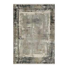 CRYSTAL DARK GREY SILK CARPET