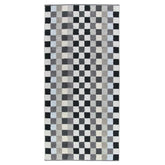 BLACK CHECK HAND TOWEL